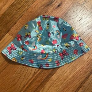 Colorful Butterfly and Rainbow Bucket Hat